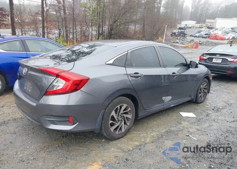 2016 Honda Civic Ex from USA, damaged, VIN 19XFC2F70GE016220